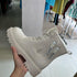 Chelsea Lace-Up Ankle Martin Boots